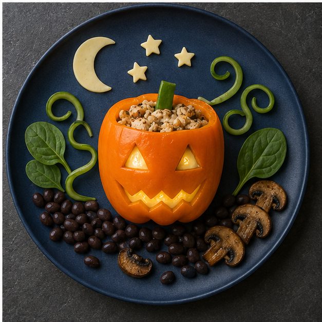 Jack-o'-lantern design