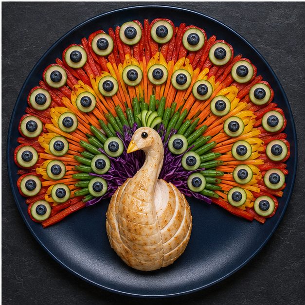 Peacock design
